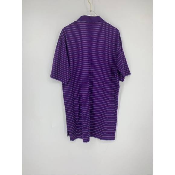 - Peter Millar 100% Cotton Strped Short Sleeve Shirt - Picture 2 of 7
